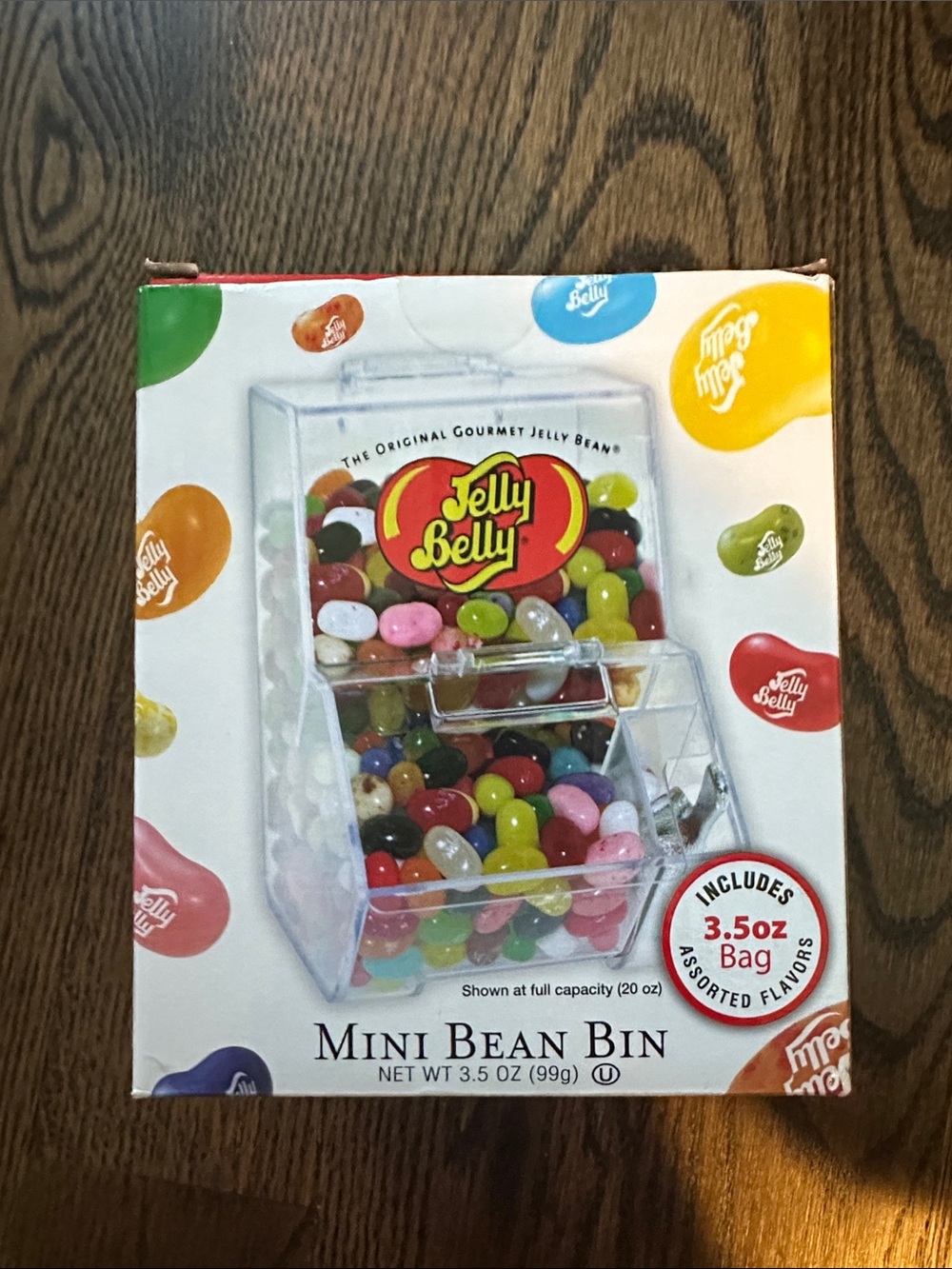 Jelly Belly Mini Bean Bin Dispenser - Multicolor